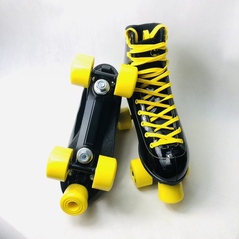Black traditional double-crew